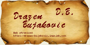 Dražen Bujaković vizit kartica
